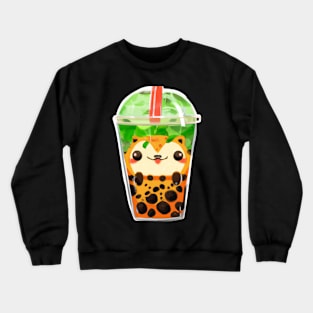 boba tea Crewneck Sweatshirt